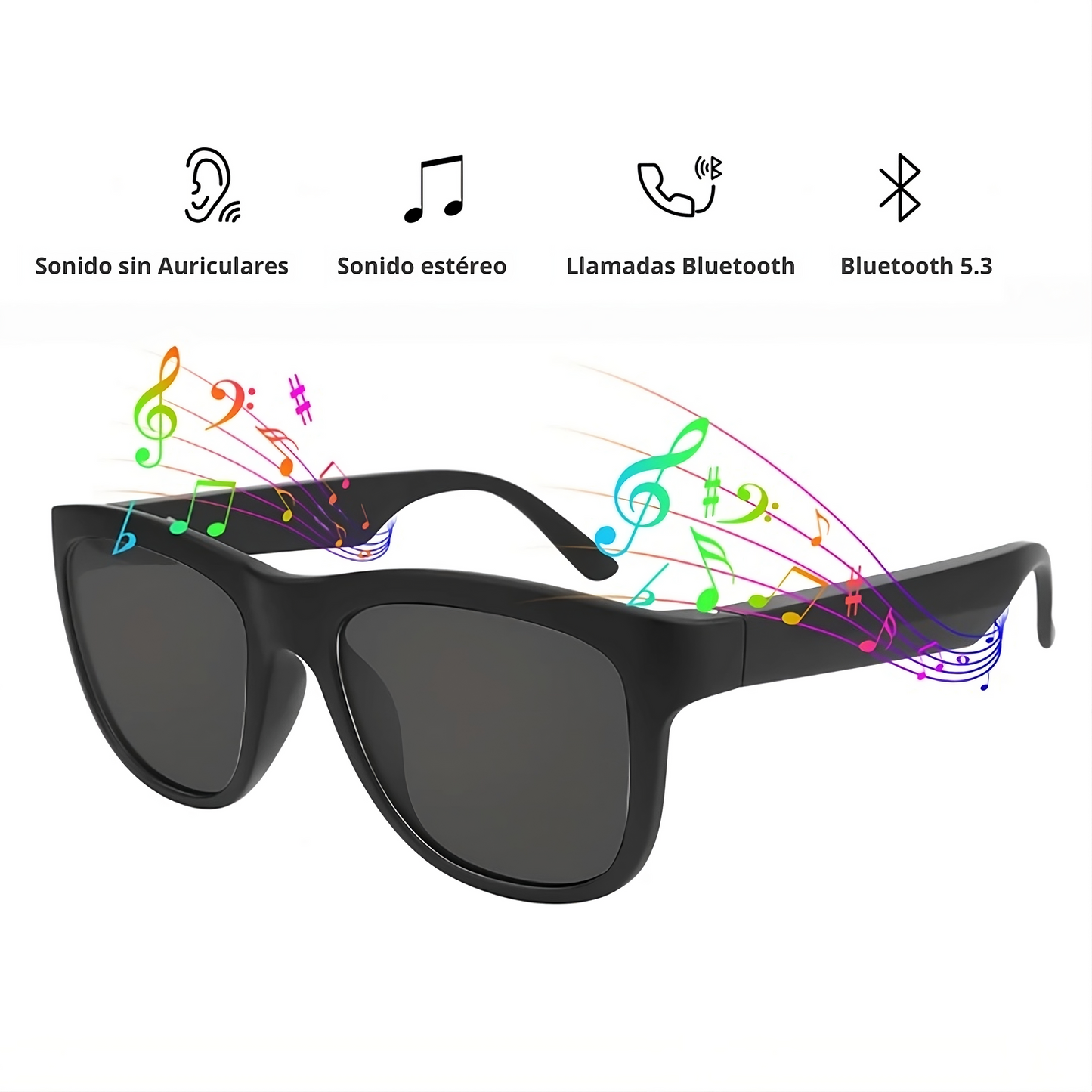 Gafas de Sol con Auriculares Bluetooth